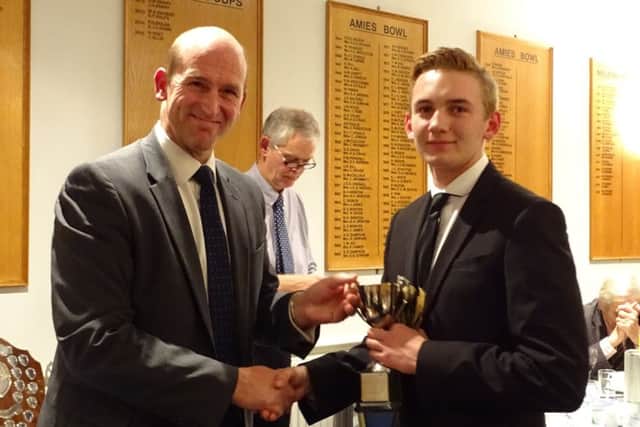 Morgen Turner received the Division Six bowling ptize.
