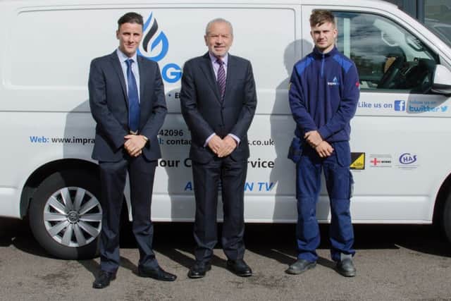 Joseph Valente, Lord Sugar and Billy Robinson