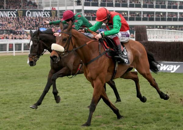 Dodging Bullets on the way to victory at Cheltenham last year.