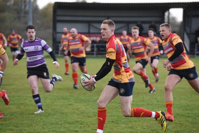 Joe Andresen scored three tries for Borough. Picture: Kevin Goodacre