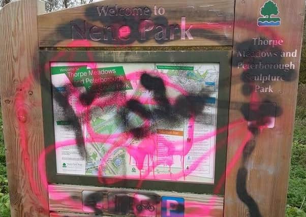 Vandalism discovered by the Nene Park Trust LU9hdoyh8CQzpqqW-p80