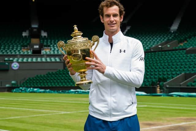 The winner of SPOTY 2016 Andy Murray.