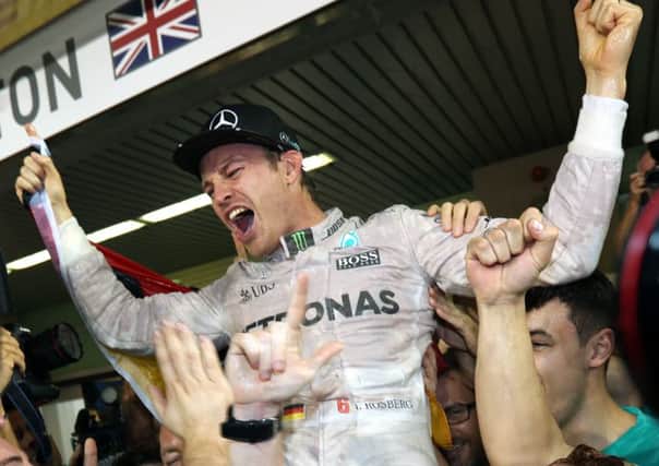 Nico Rosberg is a sporting hero for 2016.
