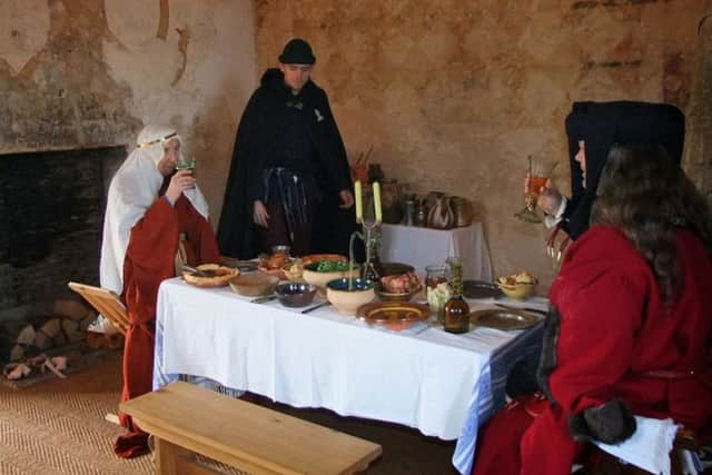 Merry Medieval Christmas at Longthorpe Tower.