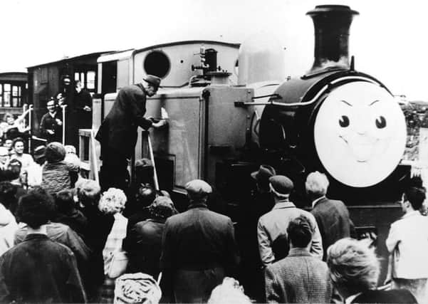 Rev Chris Awdry naming thomas the tank engine at nvr early 70's  hobson's choice hobsons choice