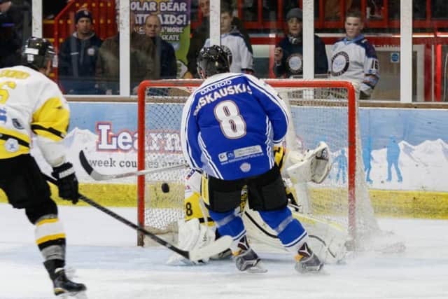 Darius Pliskauskas continues his recent run of form with a goal against Bracknell. Picture: Tom Scott