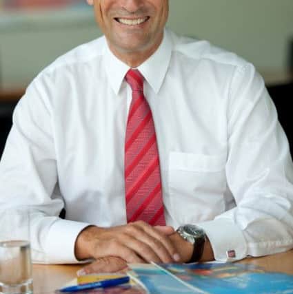 Dr Peter Fankhauser, chief executive of Thomas Cook.  ENGEMN00120121130145645