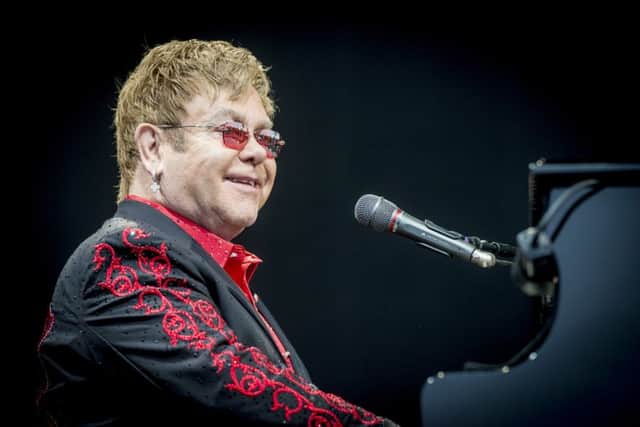 Elton John in concert - Credit: Jason Senior