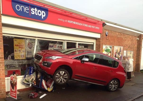 The scene of the crash at One Stop. Photo: @roadpoliceBCH