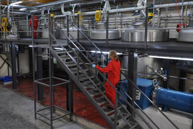 The manufacturing plant at Safapac in Peterborough.