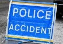 Emergency services are at the scene of the crash