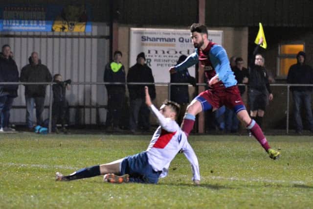 Action fron Deeping Rangers 6, ON Chenecks 0. Photo: Tim Wilson.