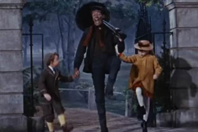 Dick Van Dyke in the original Mary Poppins film (Photo: YouTube)