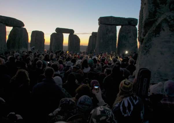 Winter solstice at Stonehenge