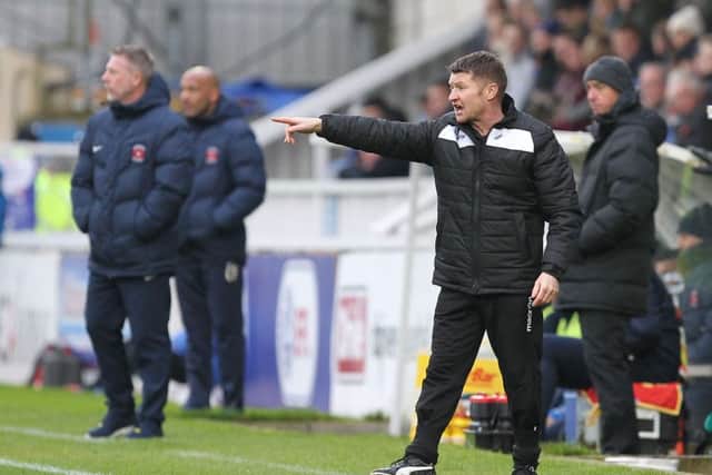 Stamford manager Graham Drury.