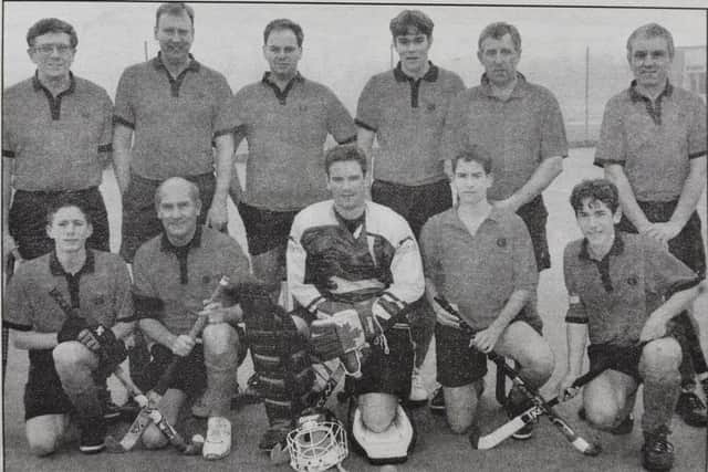 Pictured 20 years ago is the Peterborough Town Hockey Club fifth team. The shot was taken before an Adnams East League game against Division Nine North West rivals Bedford 4As which Town won 5-0 thanks to goals by Daniel Rees (2), Trevor Andrew, Ian Dunnett and Richard Goodson.
From the left are, back, Colin Lake, Andrew Curwen, Richard Goodson, Daniel Rees, Trevor Andrew, Michael Ward, front, Ian Dunnett, Edward Drake, Andrew Barnett, Jon Green and Sam Gregory-Smith.