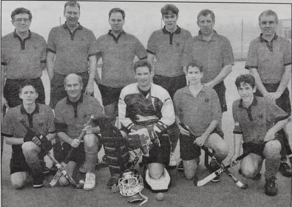 Pictured 20 years ago is the Peterborough Town Hockey Club fifth team. The shot was taken before an Adnams East League  game against  Division Nine North West rivals Bedford 4As which Town won 5-0 thanks to goals by Daniel Rees (2), Trevor Andrew, Ian Dunnett and Richard Goodson.
From the left are, back, Colin Lake, Andrew Curwen, Richard Goodson, Daniel Rees, Trevor Andrew, Michael Ward, front, Ian Dunnett, Edward Drake, Andrew Barnett, Jon Green and Sam Gregory-Smith.