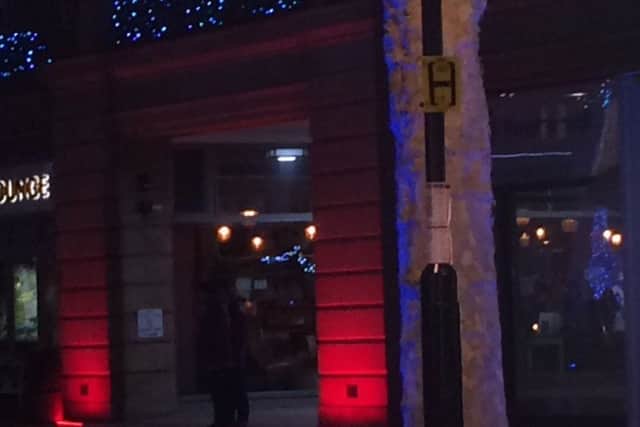 Security guards outside Argo Lounge - photo: Ed Murphy