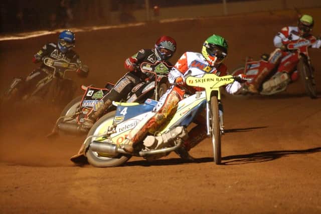 Kenneth Bjerre in action in 2008.