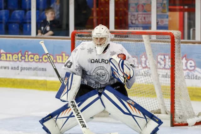 There was a shut out for Phantoms netminder Janis Auzins in Bracknell.