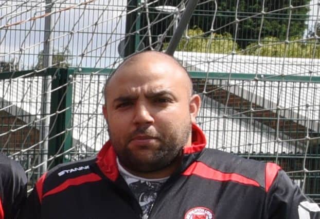Netherton United manager Jon Harrison.