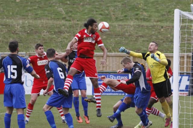 Courtney Meade scored for Stamford against Rugby.