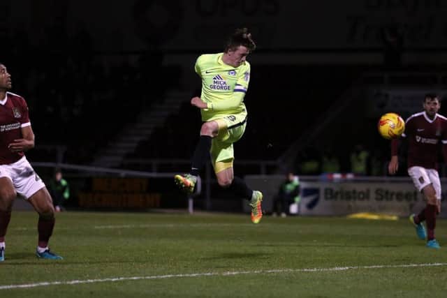 Chris Forrester scored three goals in 48 appearances for Posh in 2016.