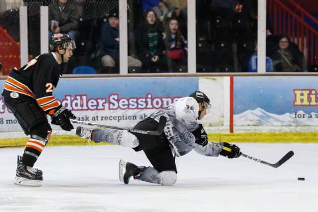 Wehebe Darge (diving) scored twice for Phantoms in Sheffield.