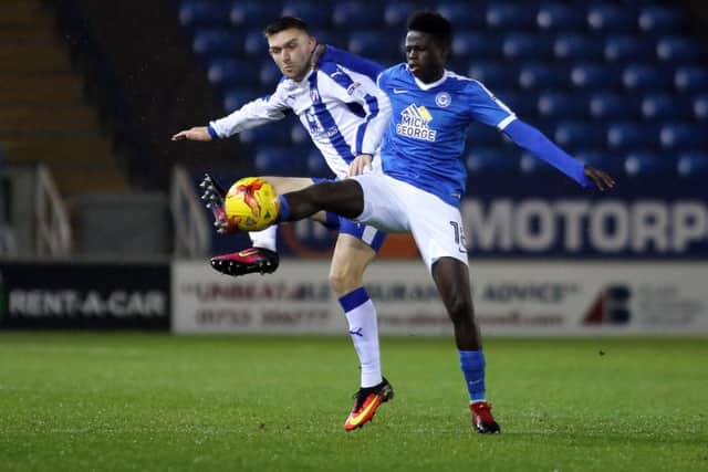 Posh teenager Leo Da Silva Lopes (right) has been linked with a january move away from the ABAX Stadium.