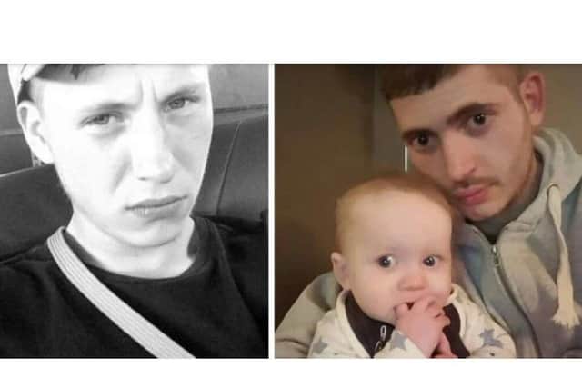 BEST FRIENDS: Thomas Fletcher, 19, of Meadow Walk, Yaxley, and Thomas Northam, 22, of Lilac Walk, Yaxley,