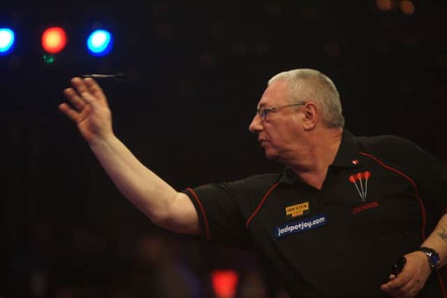 Dennis Harbour faces world champion Scott Waites.