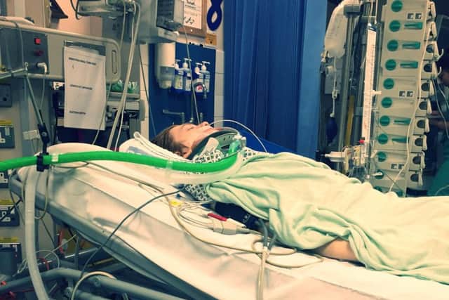 Joseph in hospital