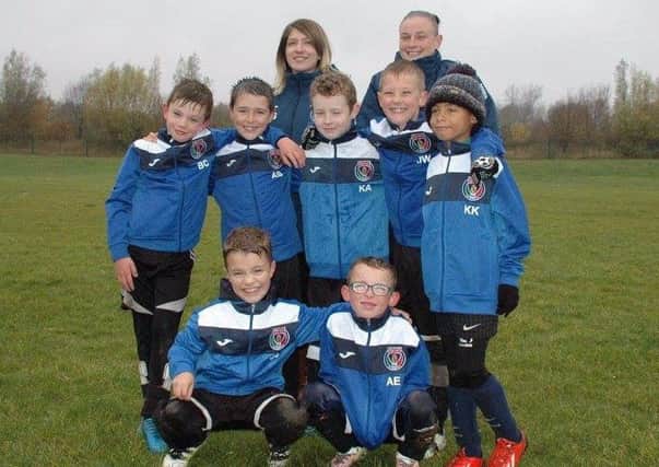 Several local junior football teams are managed by players dads but you dont come across many with mums at the helm - and certainly not two of them. ICA Under 8s, newly formed for the 2016/17 season, are the exception. They have been driven forward this season by the all-female management team of mums Stacey Allan and Katie Green.
