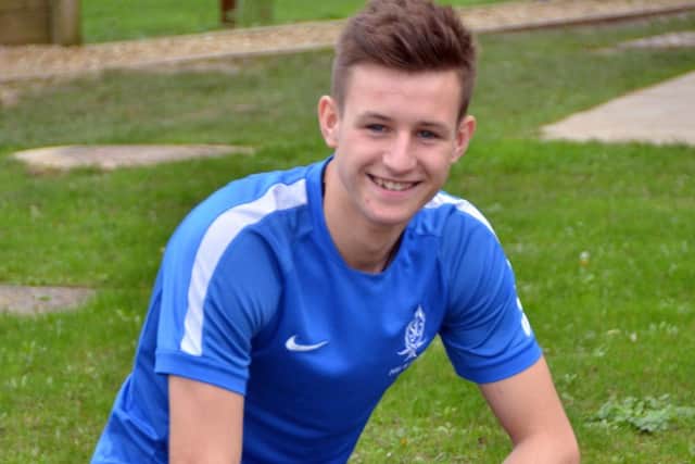 Jonny Lockie scored for Spalding at Rushall Olympic.