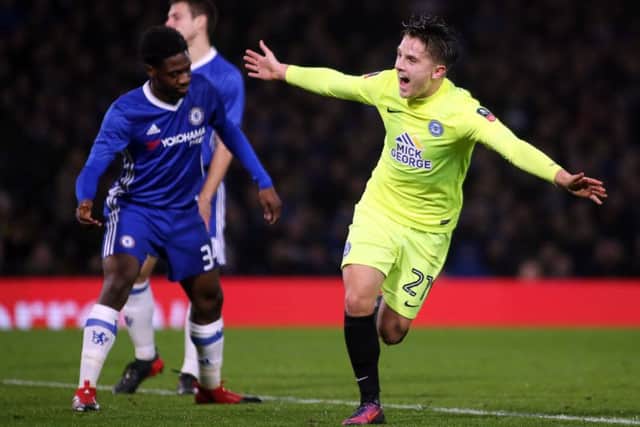 Posh manager Grant McCann is a big fan of striker Tom Nichols.