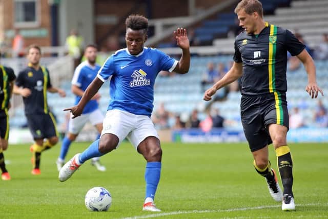 Posh striker Shaq Coulthirst turned down the chance to join Mansfield.