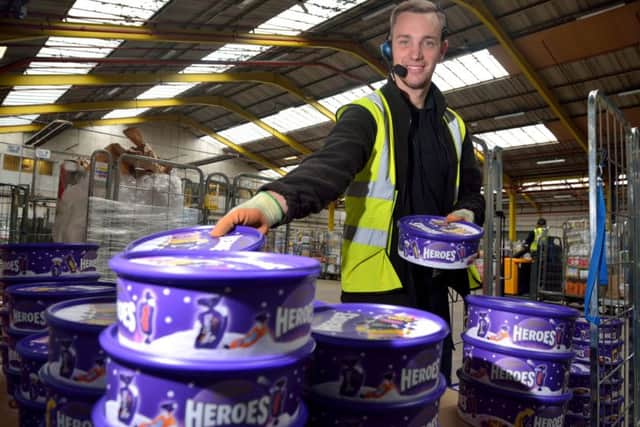 Sales rose over Christmas at the Central England Co-operative stores.