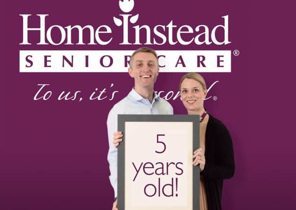 Phil and Amy Kennedy of Home Instead Senior Care.