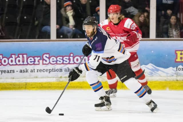 Edgars Bebris was back in action for Phantoms at Swindon.