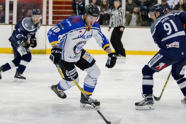 Petr Stepanek claimed a hat-trick for Phantoms in Manchester.