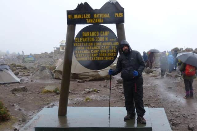Del on Kilimanjaro