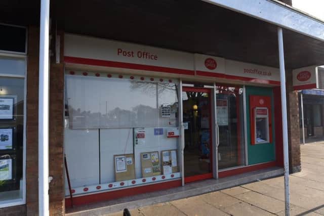 The post office which has been hit by burglars