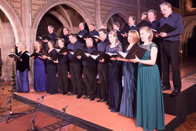 The Sixteen - photo by Arnaud Stephenson
BBC: Monteverdi In Mantua at St Augustine Church, Kilburn, London on March 27, 2014. ANL-160605-121947005