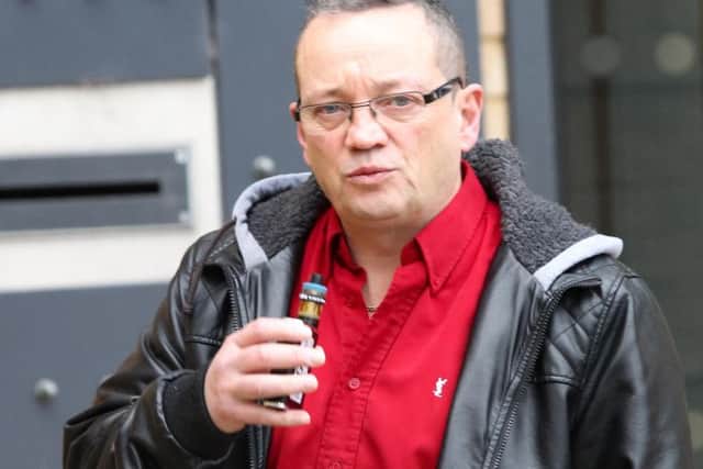 Simon Anthony arriving at Crown Court in Cambridge. Picture by Terry Harris / PaperPix