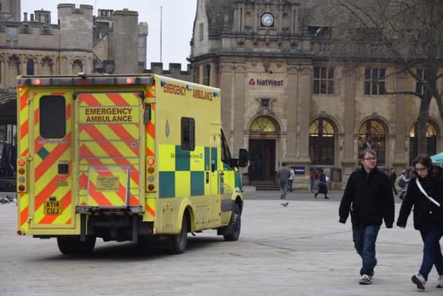 Cathedral Square, Peterborough.