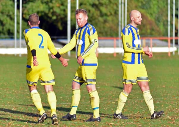 Will Moulton Harrox players be celebrating a return to the top of the table?