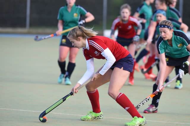 Jeorgia Carr scored the winning goal for City of Peterborough Ladies at Harleston.