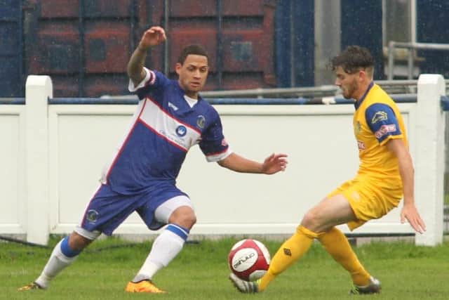 Jordan Lemon should be fit to play for Spalding at AFC Rushden & Diamonds.