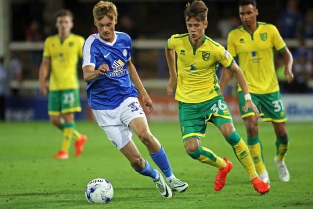 New Posh professional Morgan Penfold scored in a reserve team win against Barnet.