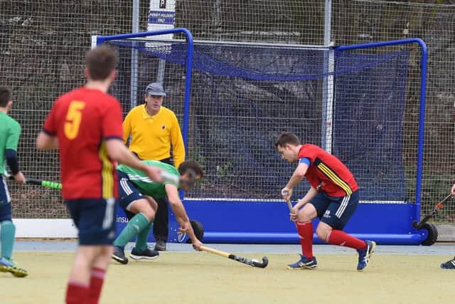 City of Peterborough skipper Ross Booth during his side's easy win over Chelmsford in the East Premier A Division. Photo: David Lowndes.